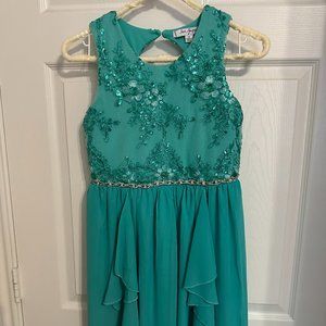 Turqouise Girls Dress